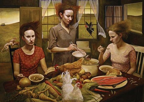  The Hunters' Feast - Vibrant Colors and Unflinching Realism Capture Everyday Life